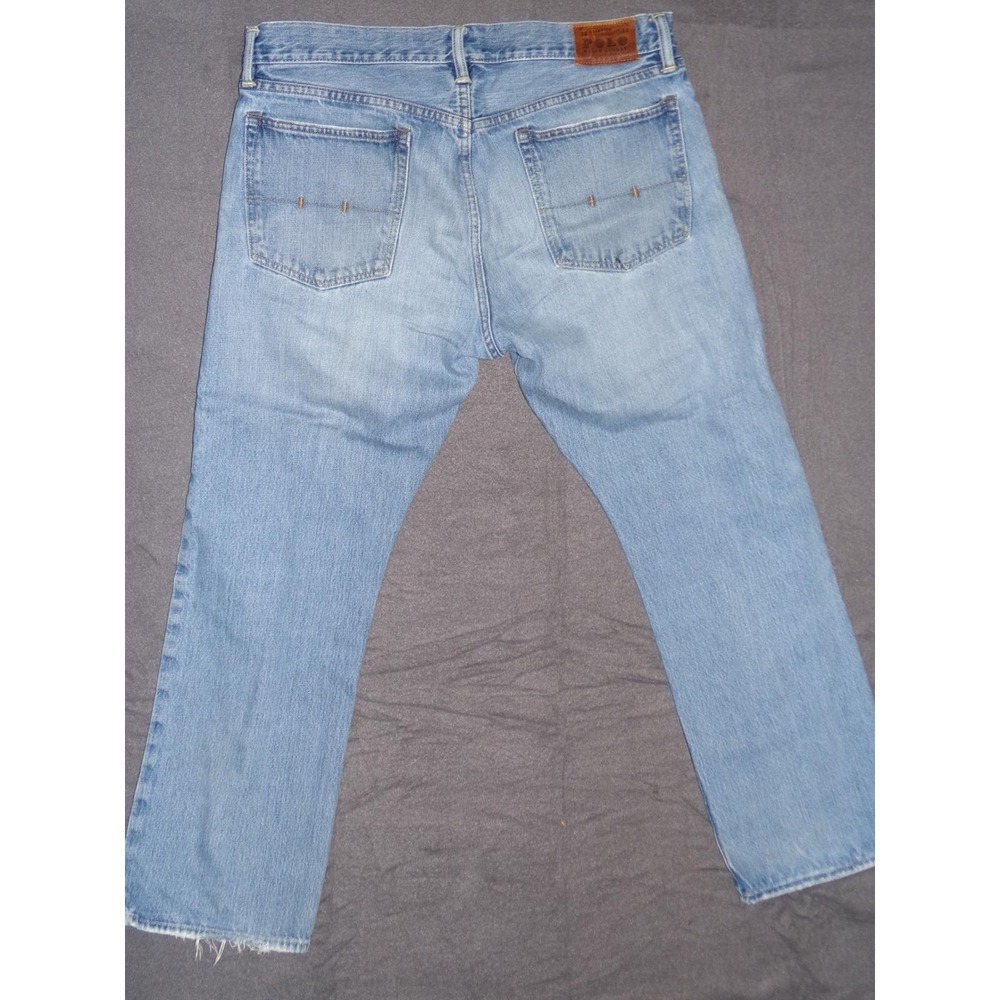 Polo Ralph Lauren Denim Jeans Mens Light Wash Classic Fit - Picture 5 of 7